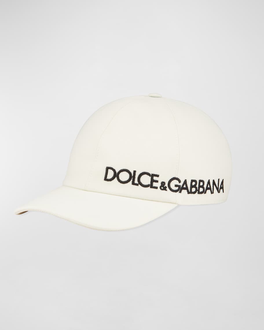 Dolce&Gabbana Men's Side-Logo Baseball Cap | Neiman Marcus