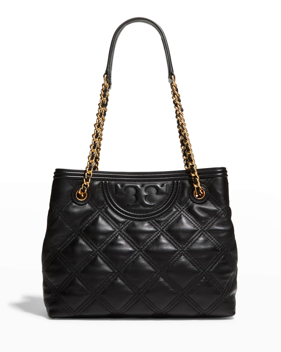 Tory Burch Fleming Soft Quilted Leather Tote Bag Neiman Marcus