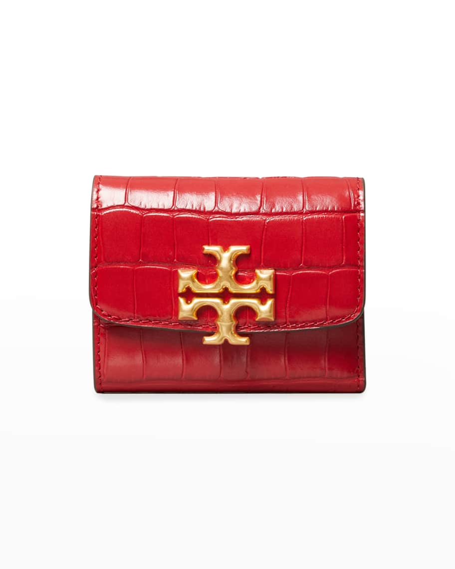 Tory Burch Eleanor Trifold Compact Wallet Neiman Marcus