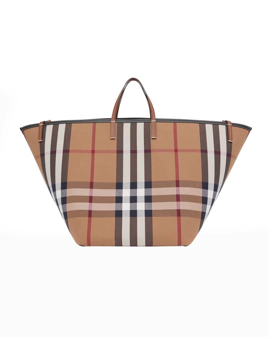 ★ BURBERRY ★ BEACH TOTE トートバッグ Burberry Vintage Check Beach XL Tote Bag | Neiman Marcus