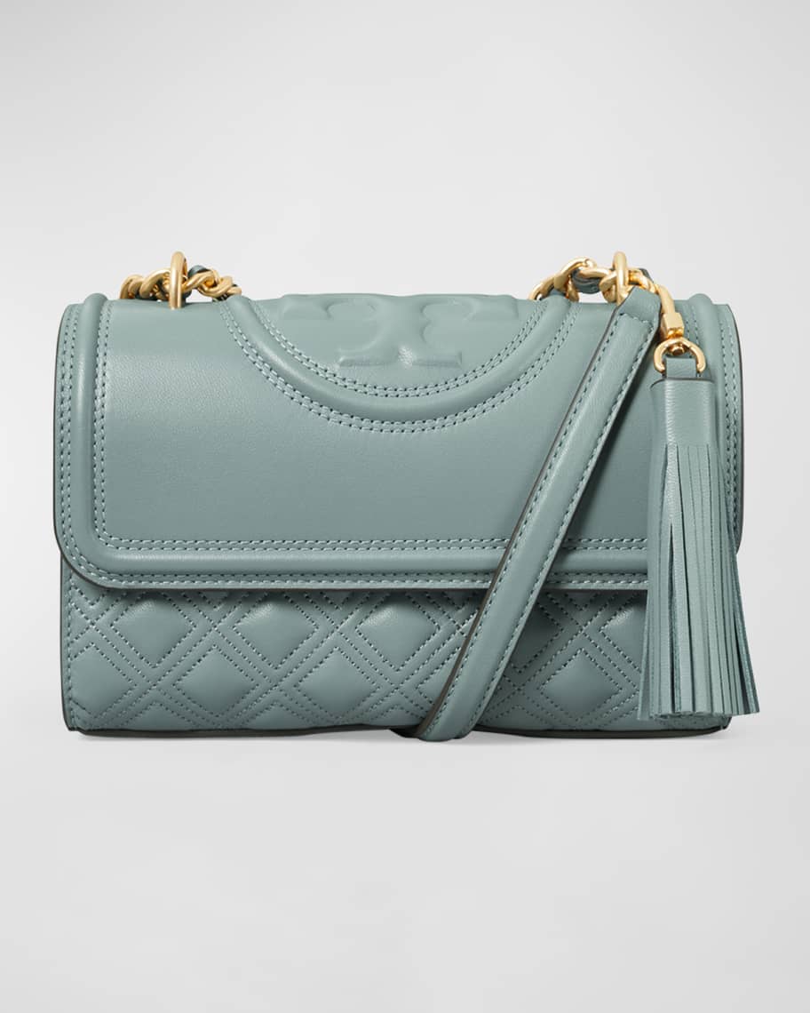 Tory Burch Blue Leather Medium Fleming Shoulder Bag Tory Burch | The Luxury  Closet