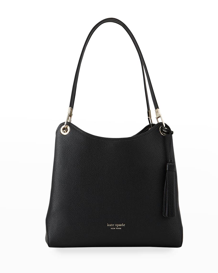 Kate spade new york hailey leather shoulder bag outlet