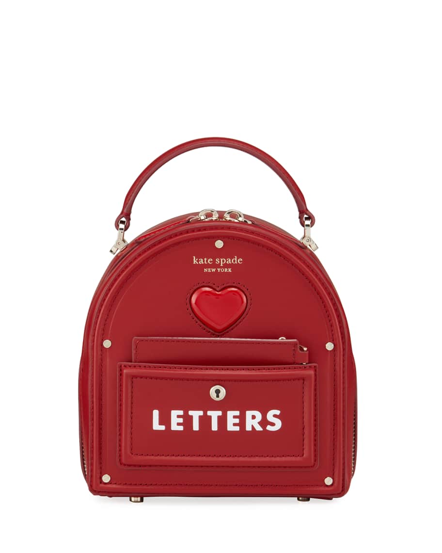 Kate Spade Yours Trully 3D Mailbox Red Love Letter Crossbody Bag Purse  Novelty