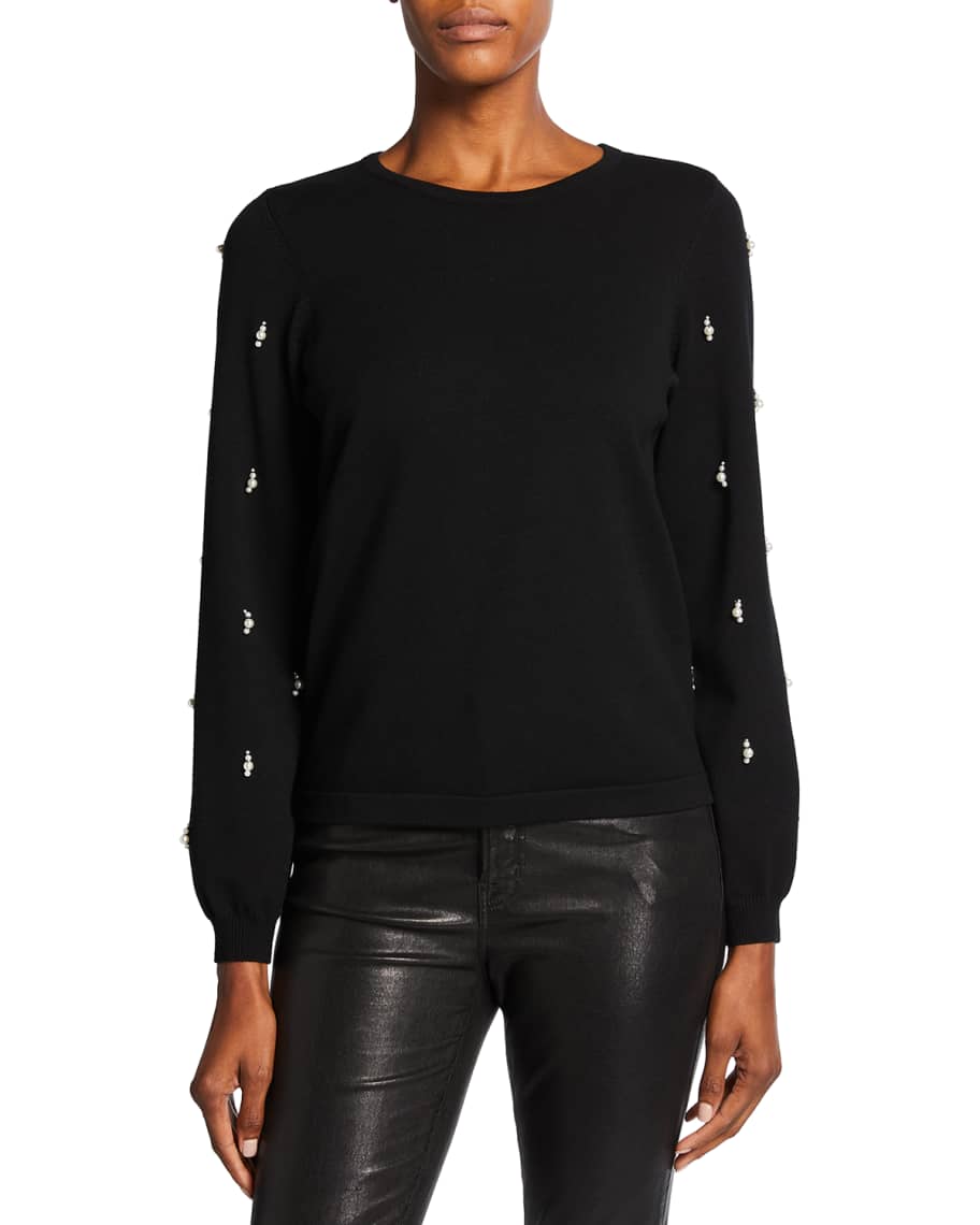 Milly pearl best sale sweater