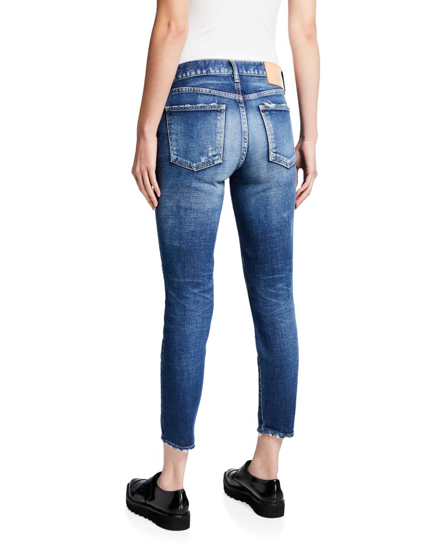 MOUSSY VINTAGE Falkner Cropped Skinny Jeans | Neiman Marcus