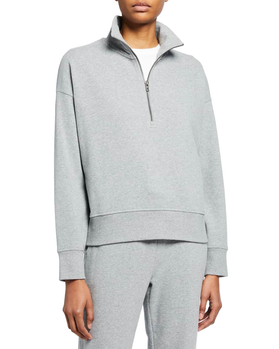 Vince half cheap zip pullover