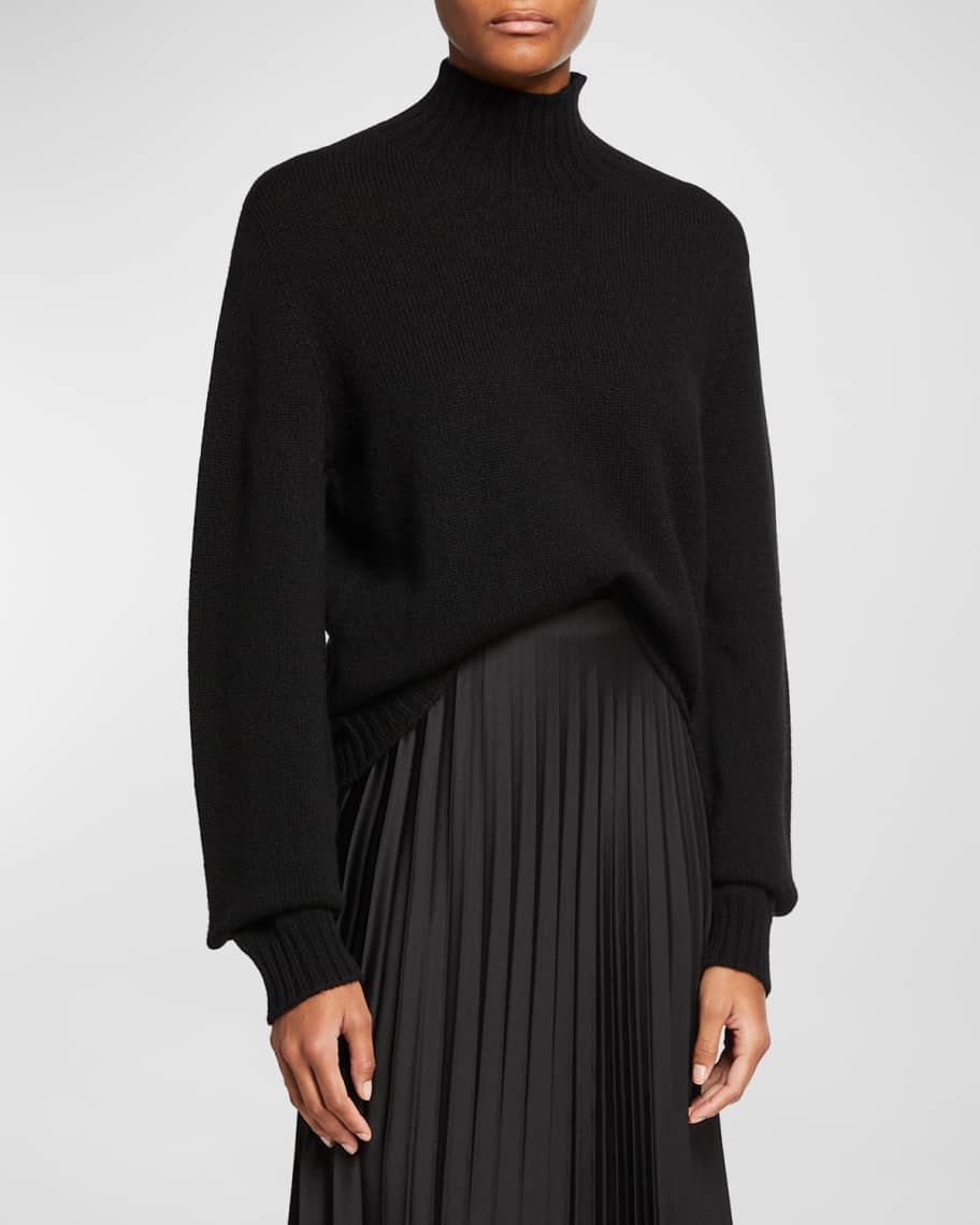 The row pheliana cashmere turtleneck sweater outlet