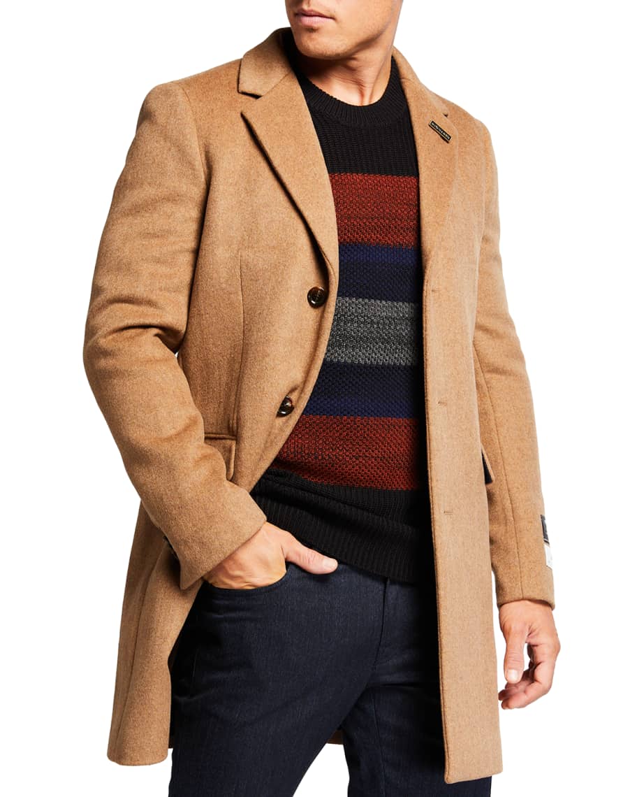 Scotch and soda camel coat sale