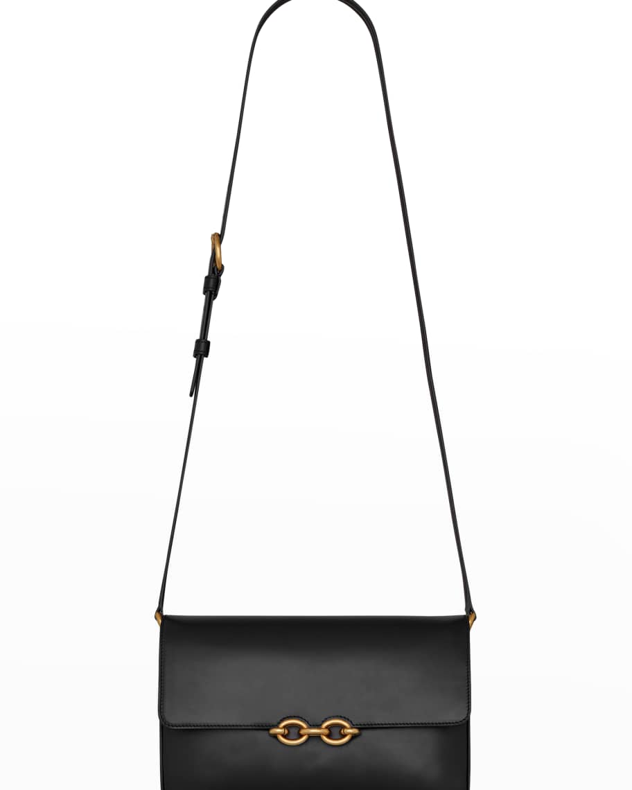 Saint Laurent Maillon Leather Shoulder Bag Neiman Marcus
