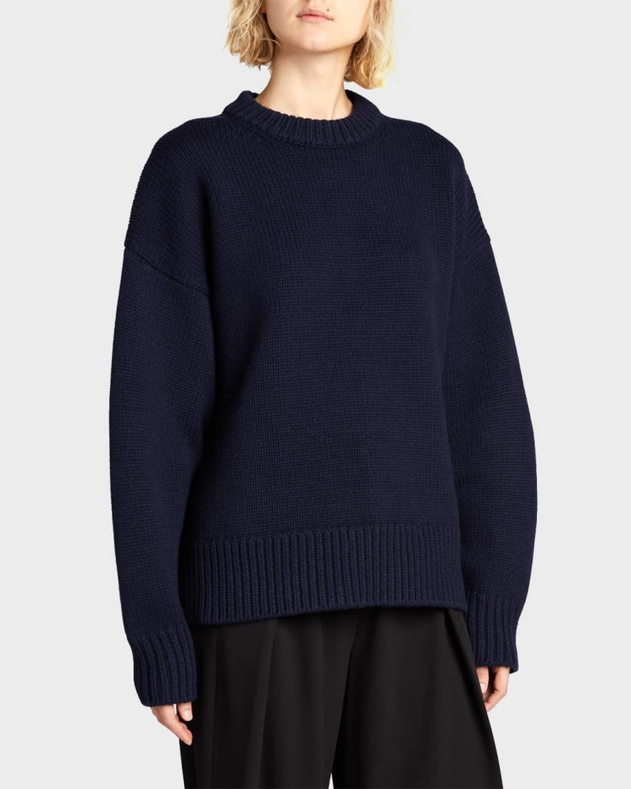 THE ROW Ophelia Wool-Cashmere Sweater | Neiman Marcus