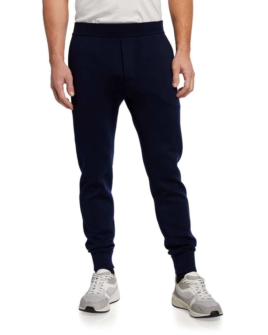 Berluti Men's Knit Jogger Pants Neiman Marcus