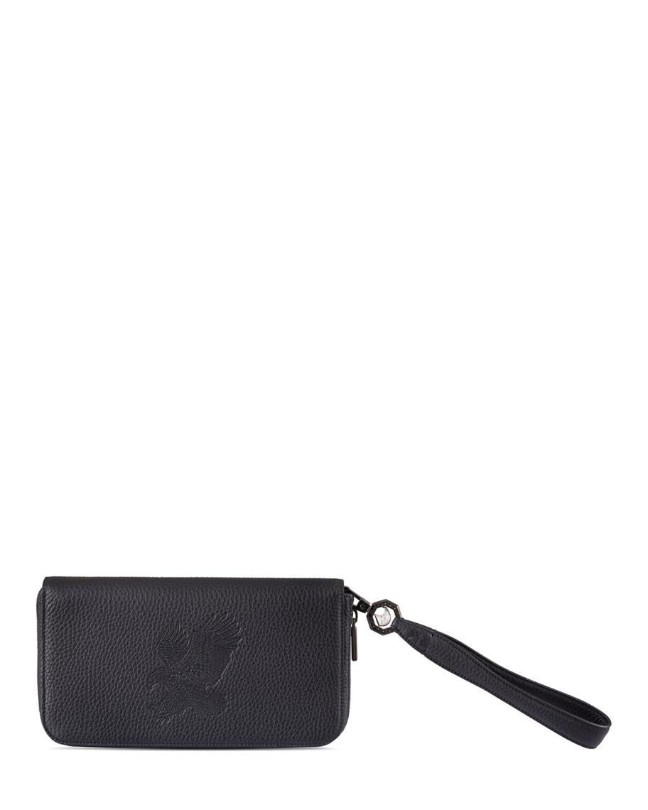Stefano Ricci Men's Signature Eagle Leather Wristlet Wallet | Neiman Marcus