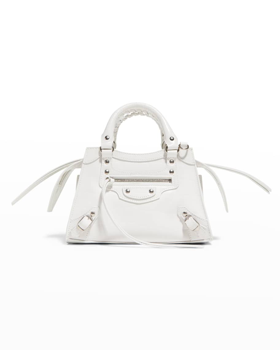 Balenciaga Neo Classic Mini Leather Bag - White