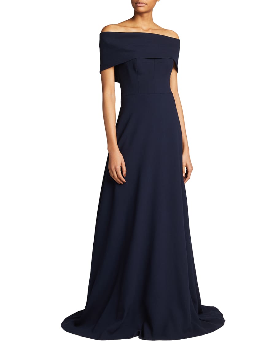 lela rose off the shoulder