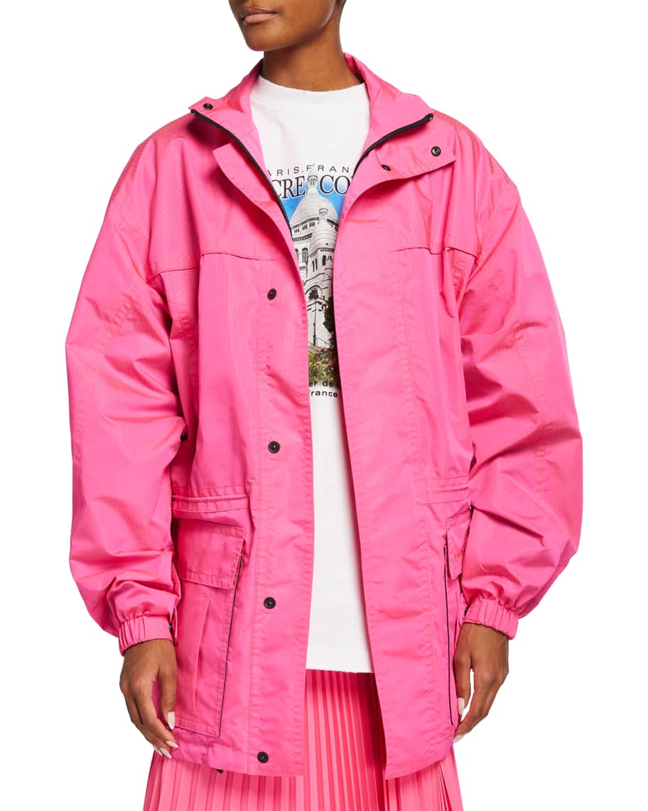 Balenciaga Men's BB Monogram Puffer Coat - Bergdorf Goodman