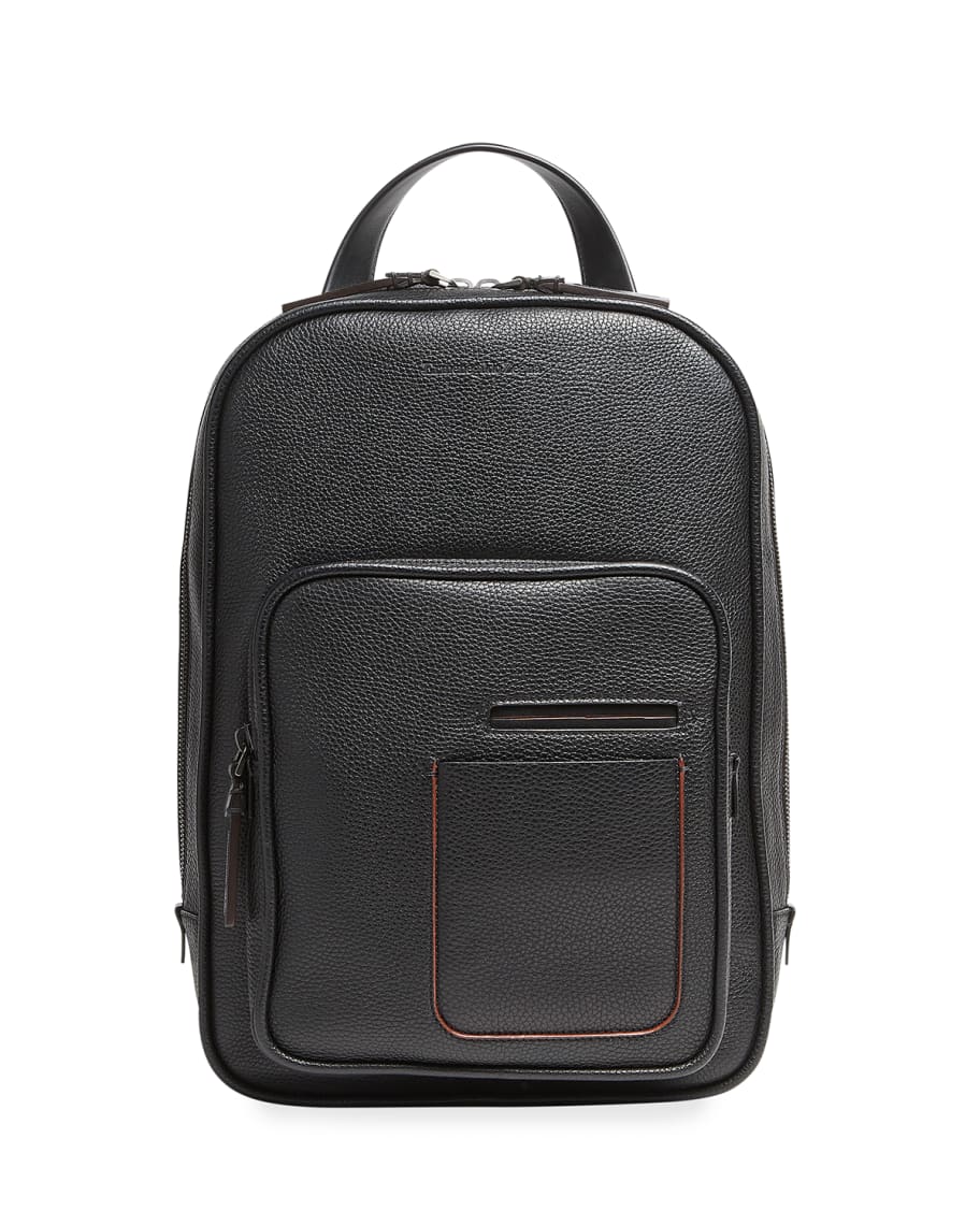 ZEGNA Men's Blazer Office Backpack | Neiman Marcus