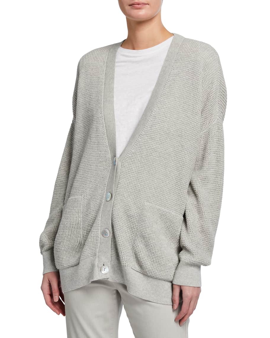 Eileen fisher boyfriend cardigan clearance