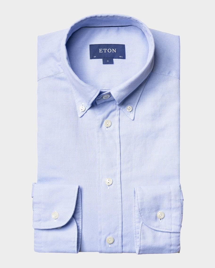 Eton royal oxford shirt clearance