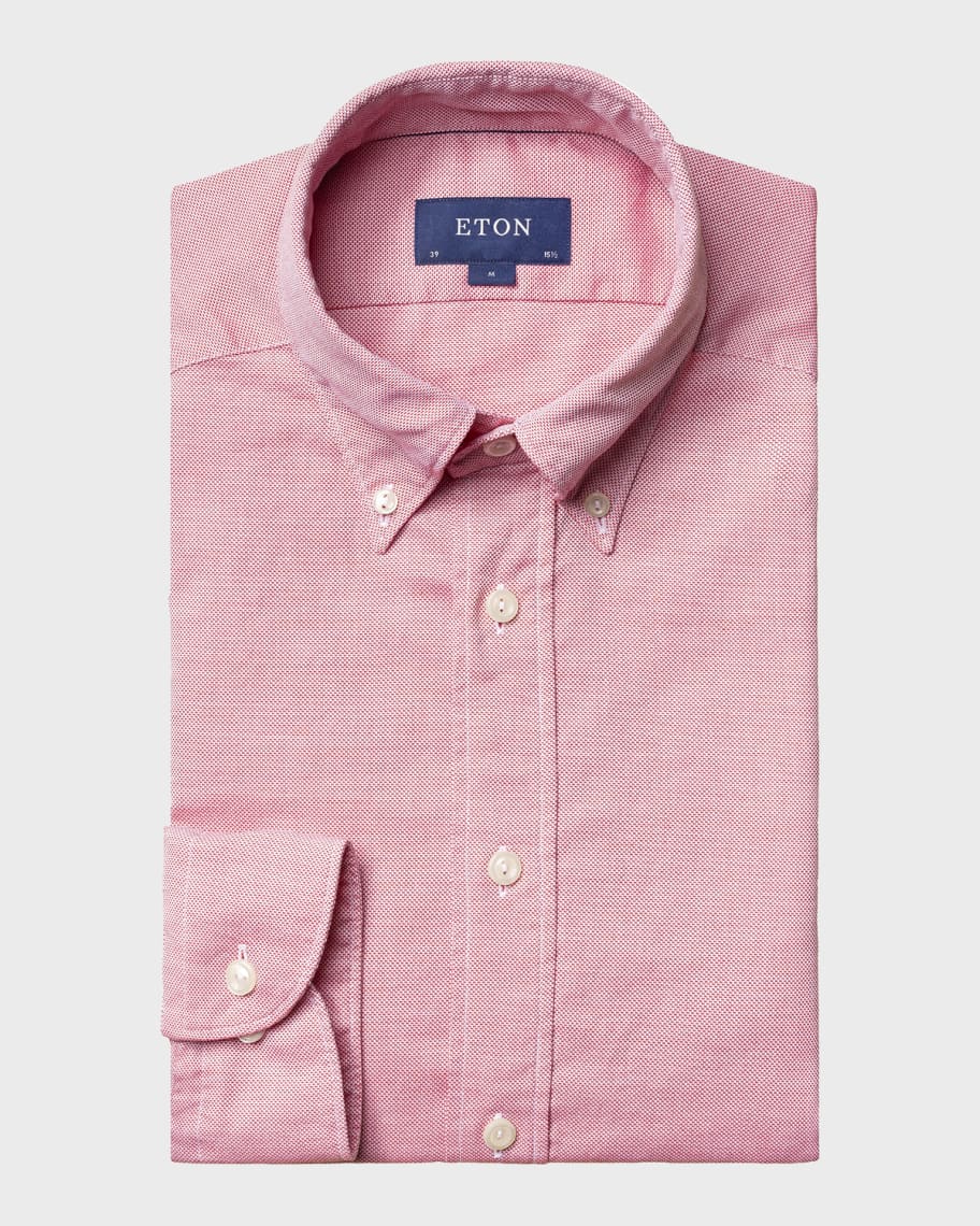 Eton Men's Slim Royal Oxford Dress Shirt | Neiman Marcus