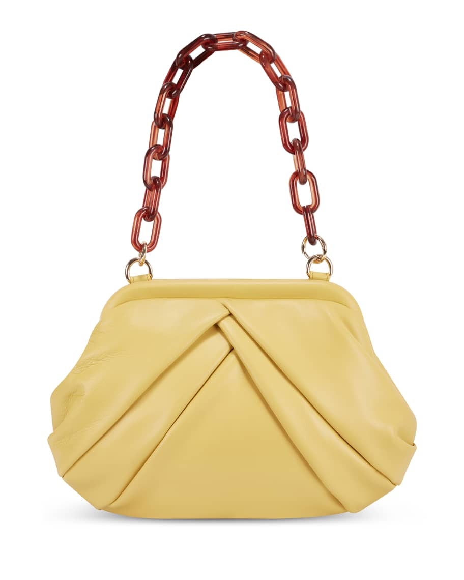 Over the moon vegan leather crossbody bag Louis Vuitton Yellow in