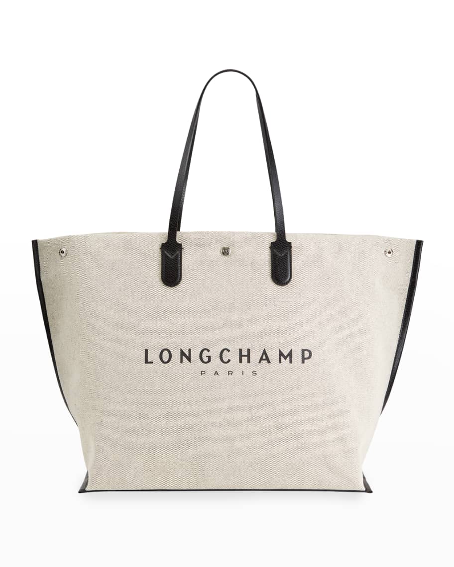 Longchamp Essential Toile Open Tote Bag