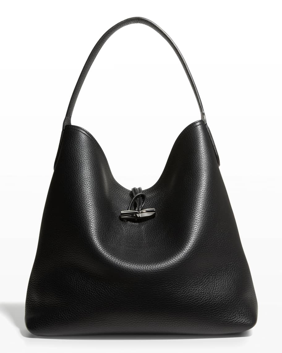 Shop Longchamp Medium Roseau Essential Leather Tote