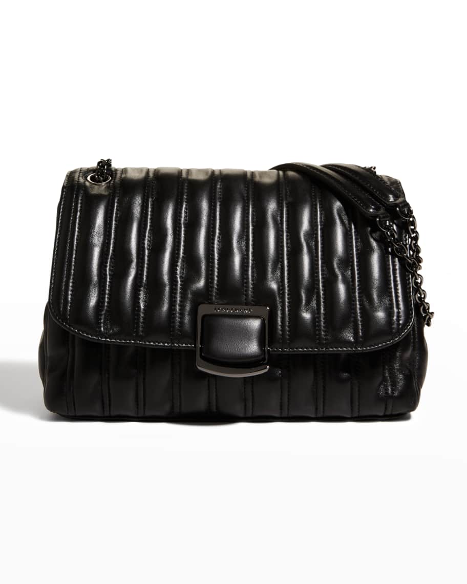 Longchamp Brioche Large Quilted Lambskin Crossbody Bag Neiman Marcus