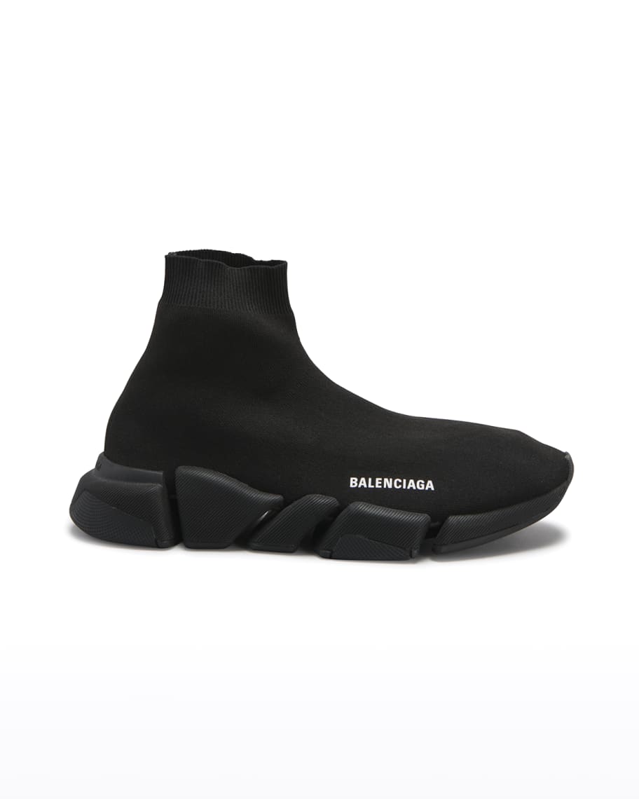 Balenciaga Men's Speed 2.0 Knit Sock Trainer Sneaker | Neiman Marcus
