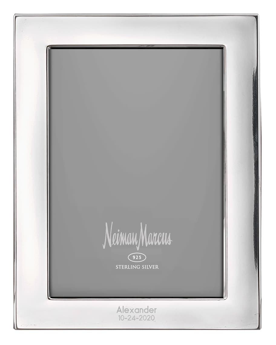 Cunill America Tiffany Plain Personalized Frame, 5" x 7"