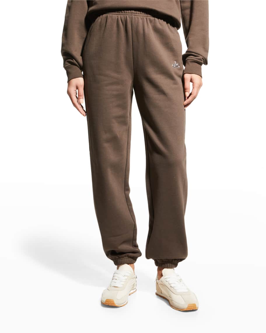 Alo Yoga Accolade Fleece Sweatpants Neiman Marcus