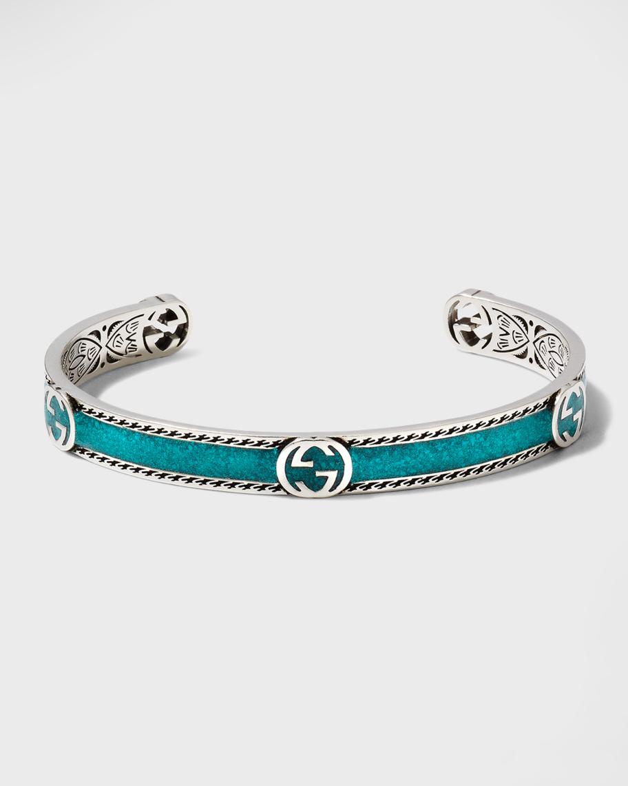 アクセサリー GUCCI Mint Interlocking GG Bangle 925 nm_4032487_100324_m