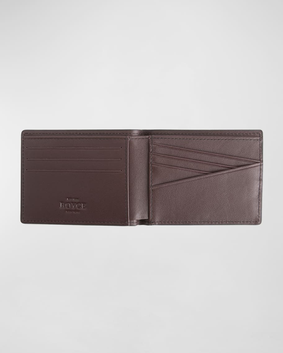 ROYCE NEW YORK RFID BLOCKING BIFOLD WALLET, PERSONALIZED,PROD239210090