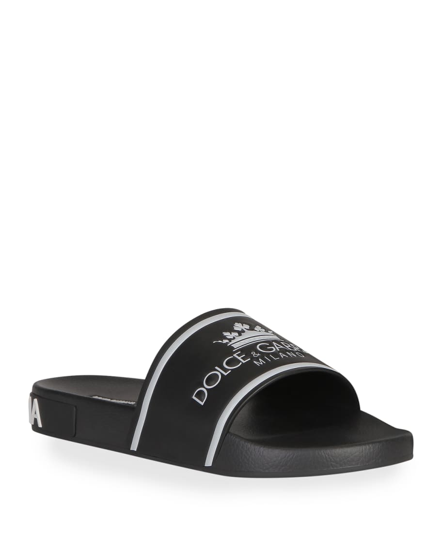 Mens discount d&g slides