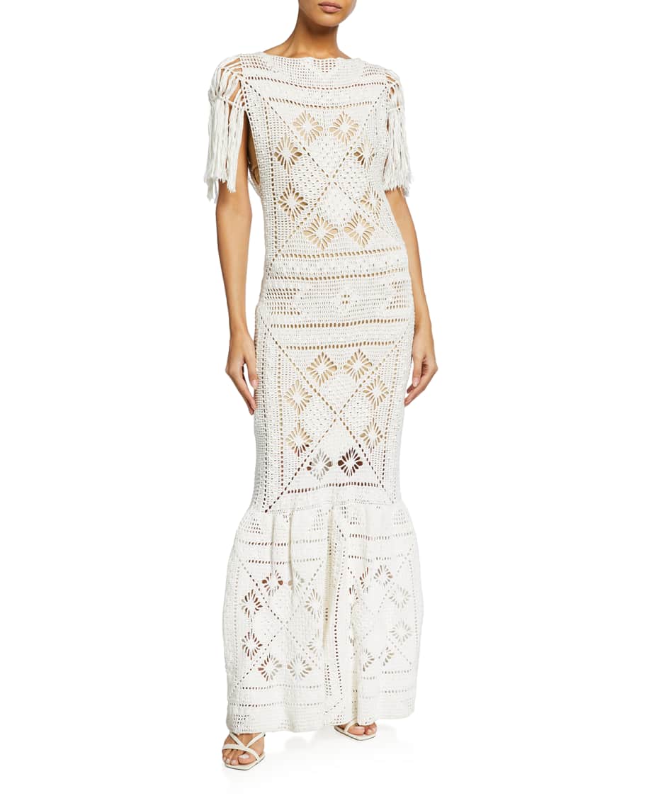 Zimmermann new arrivals crochet dress