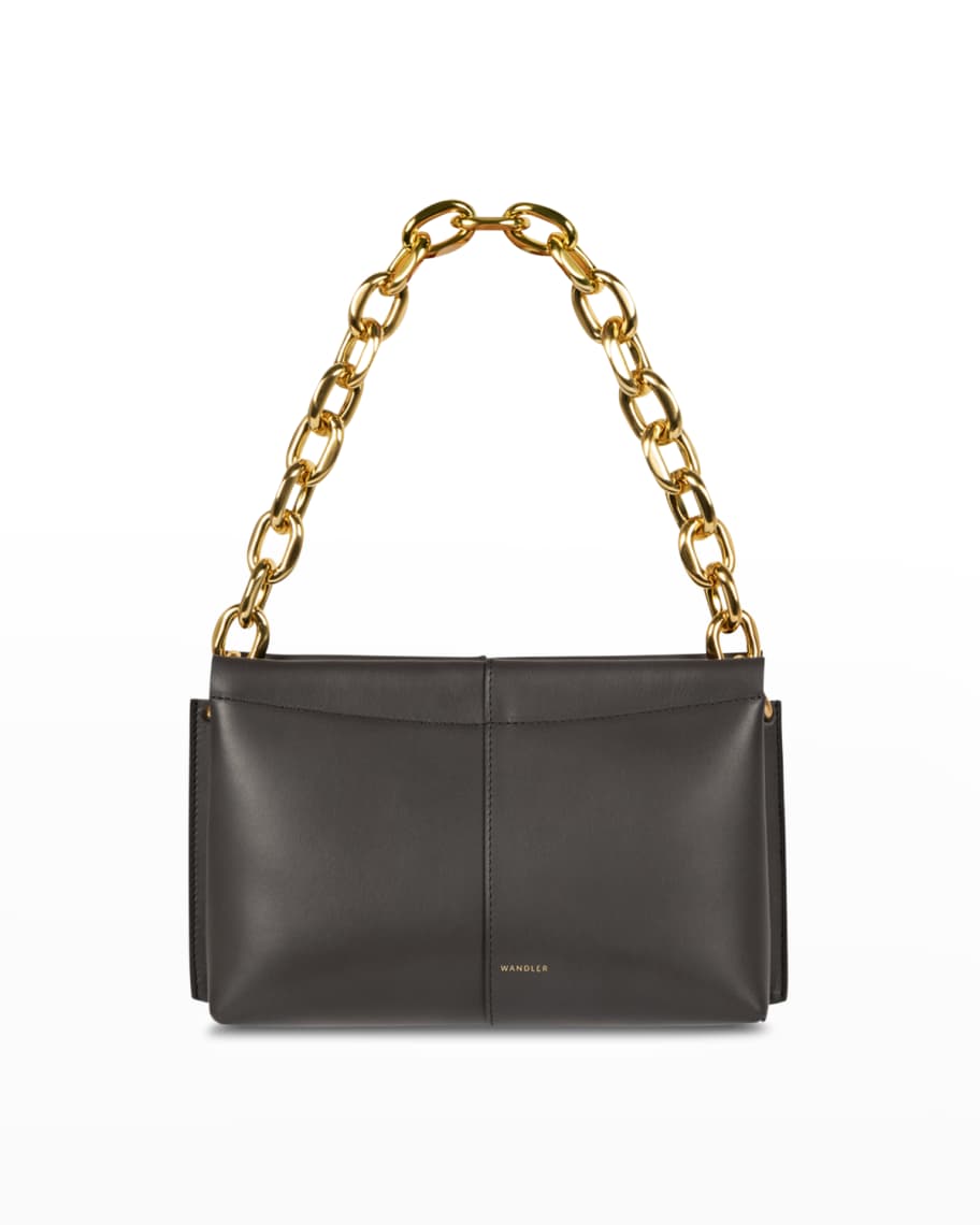 Wandler Carly Mini Leather Chain Bag