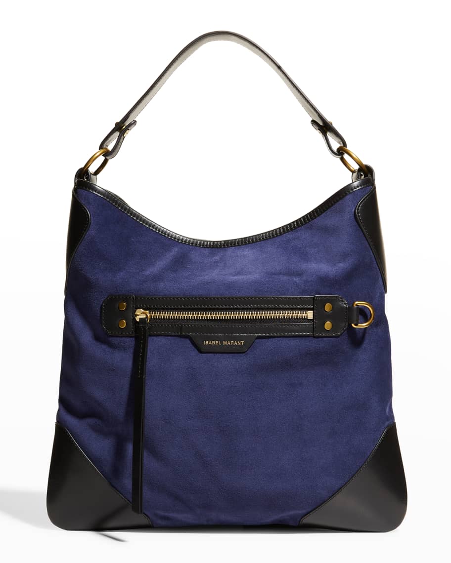 Isabel Marant Amuko Suede Hobo Shoulder Bag Neiman Marcus