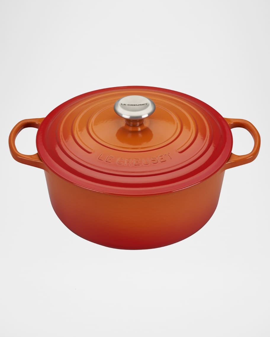 Le Creuset Signature Round 5.5Quart Dutch Oven Neiman Marcus