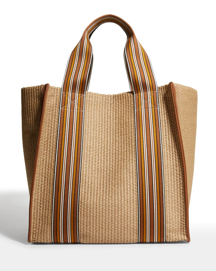 Loro Piana Tasman XL Canvas Tote Bag