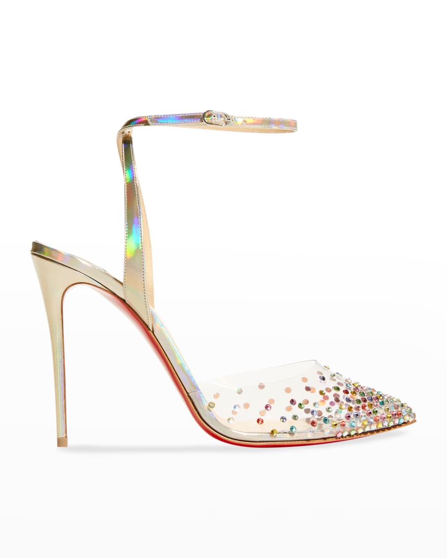 Louis Vuitton, Shoes, Louis Vuitton Blossom Floral Embellished Patent  Leather High Heel Pump White