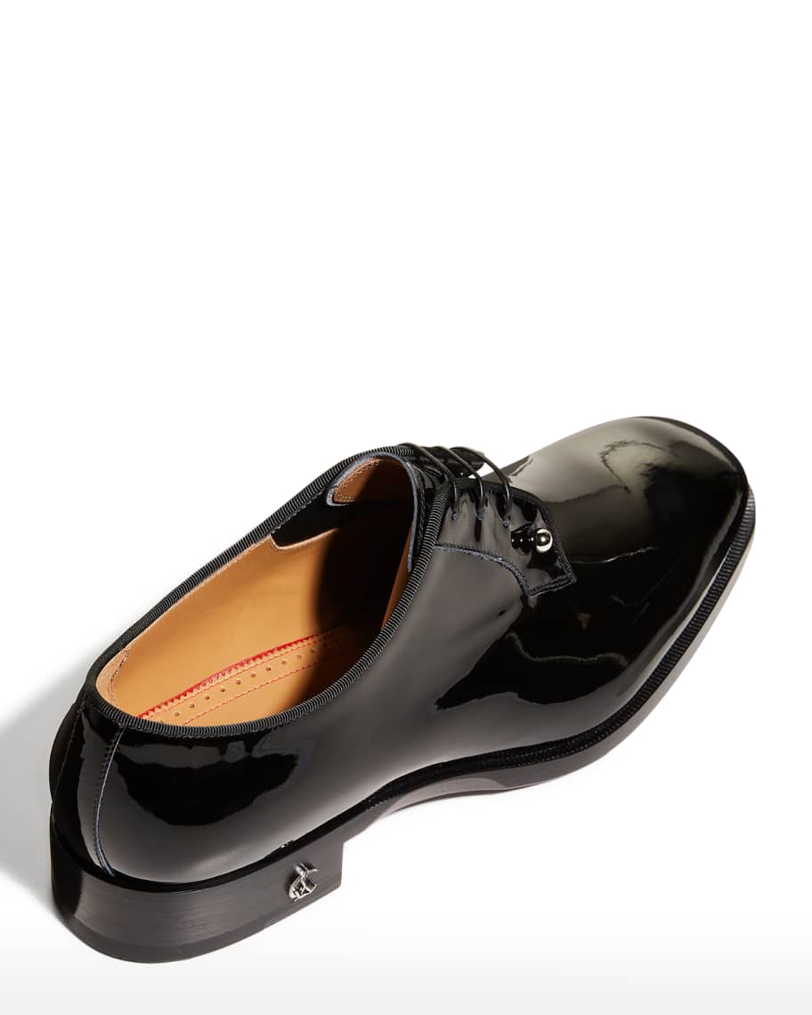 red bottom oxford shoes