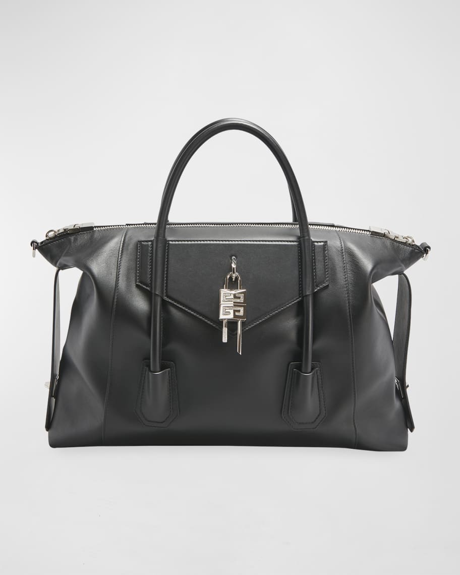 Givenchy Medium Antigona Soft Lock Bag in Calfskin | Neiman Marcus