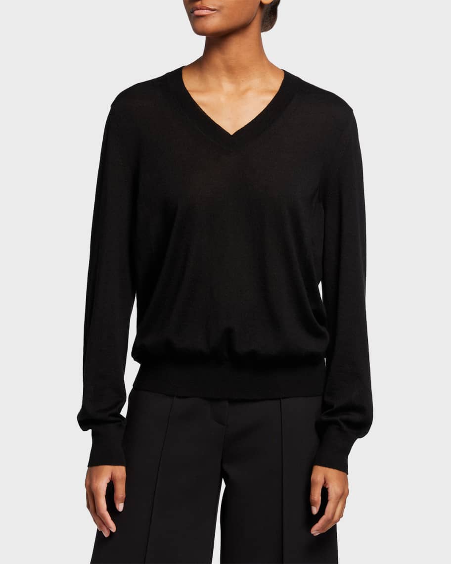 THE ROW Stockwell Cashmere Sweater | Neiman Marcus
