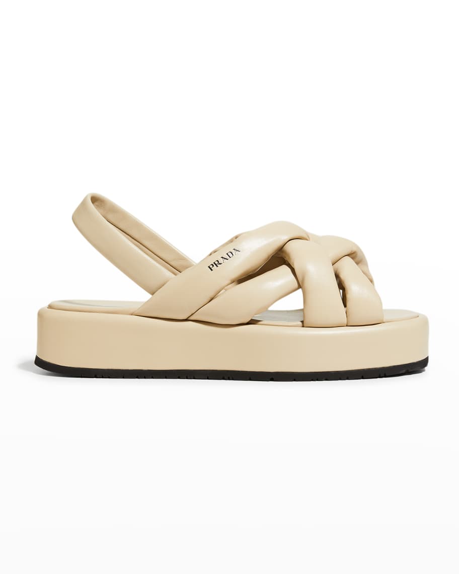 Prada flatform sandals discount