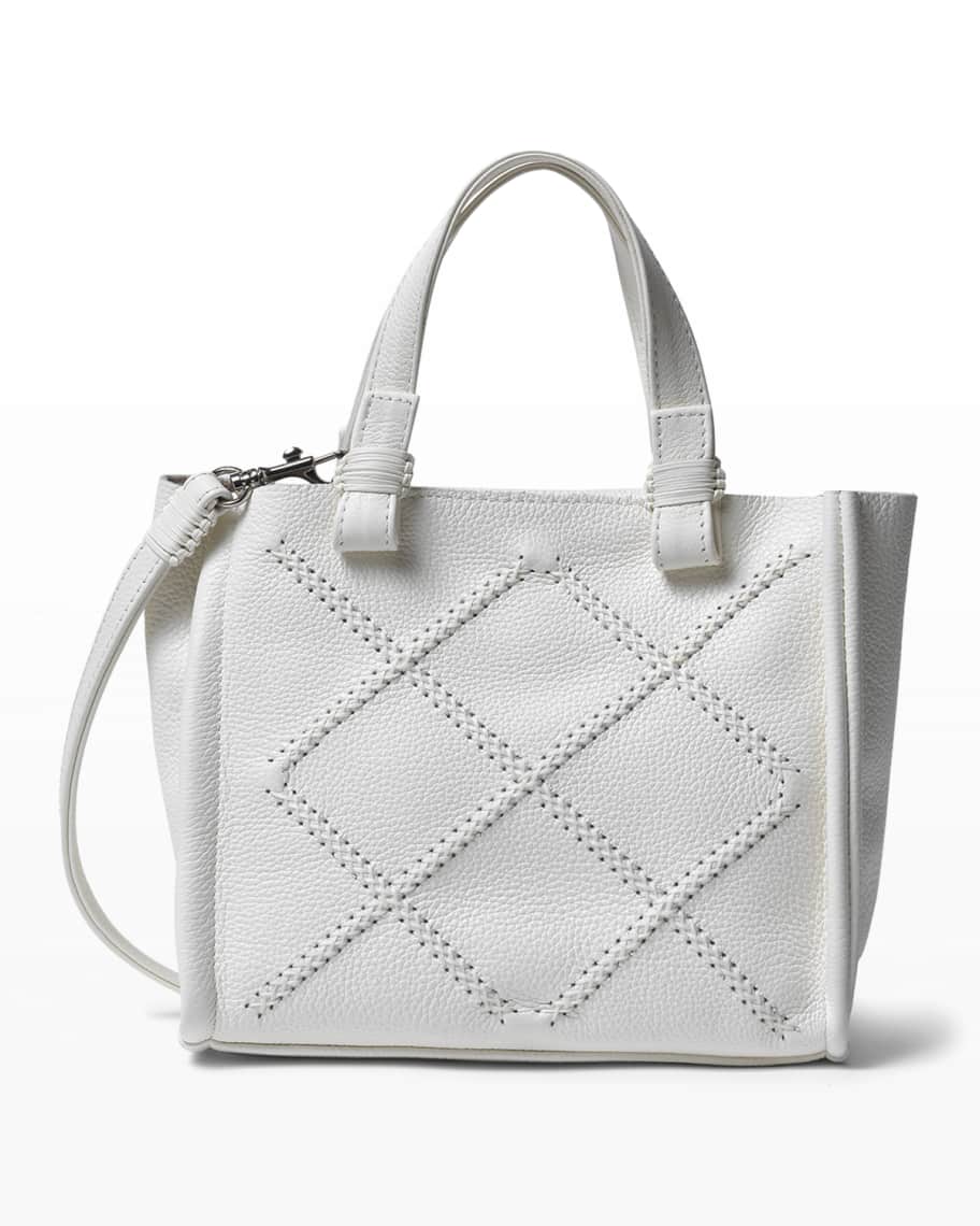 Callista Iconic Mini Stitched Crossbody Tote Bag | Neiman Marcus