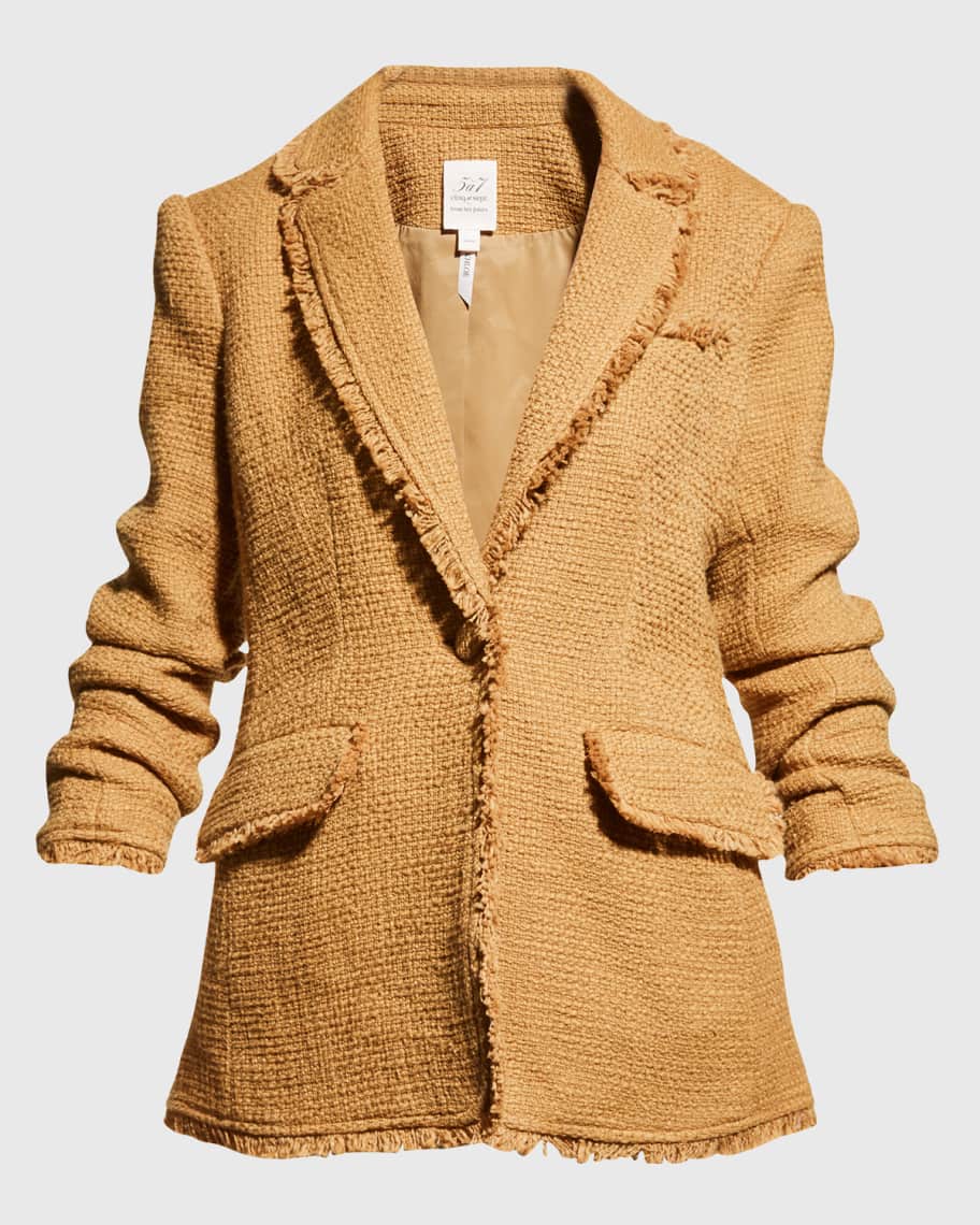 CINQ A SEPT BOUCLE KHLOE BLAZER main image 0