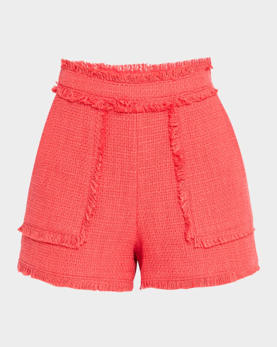 Cinq a Sept Allen Boucle Short | Neiman Marcus