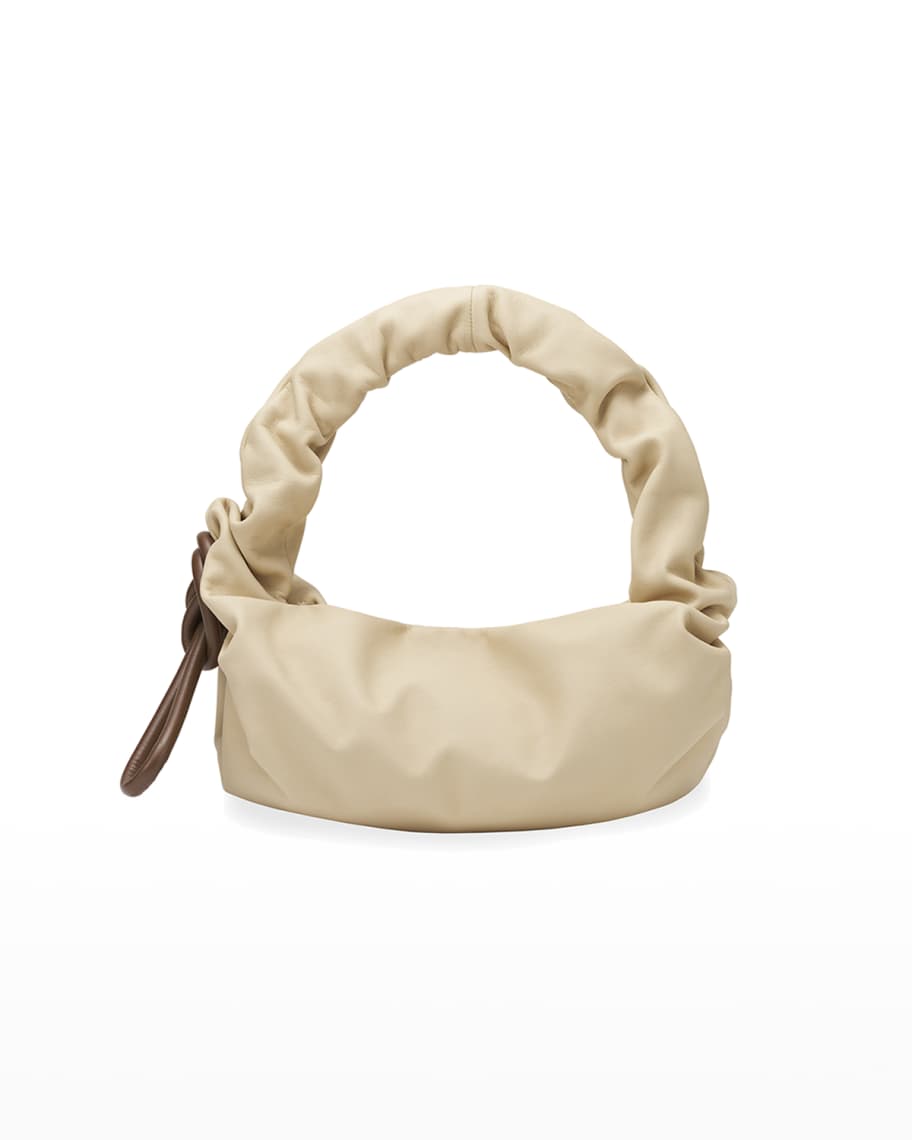 Danse Lente Lola Beads Ruched Top Handle Bag Neiman Marcus