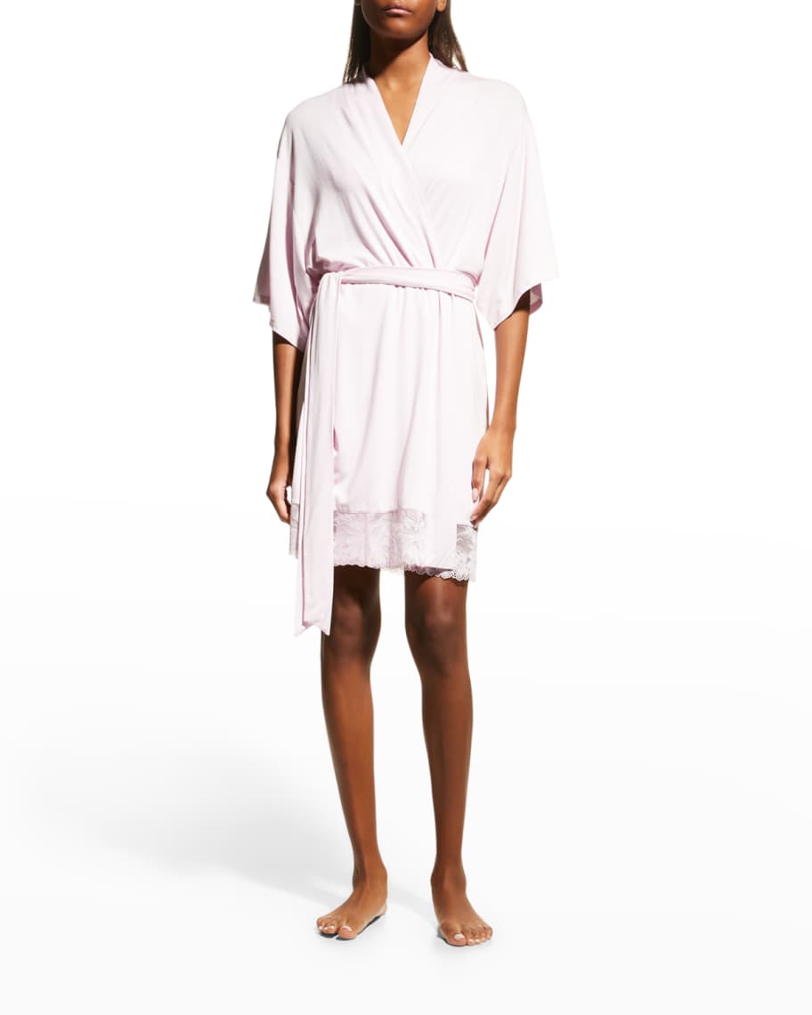 Eberjey Rosalia Elevated Everyday Robe | Neiman Marcus
