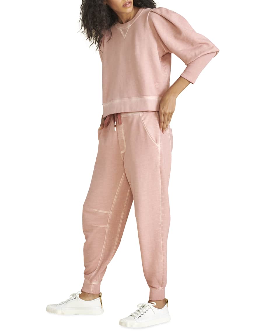 Veronica beard pink track pants 2025
