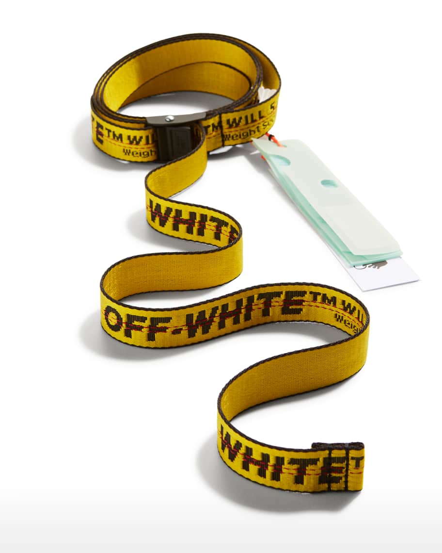 Off-White Men's Classic Mini Industrial Webbing Belt | Neiman Marcus